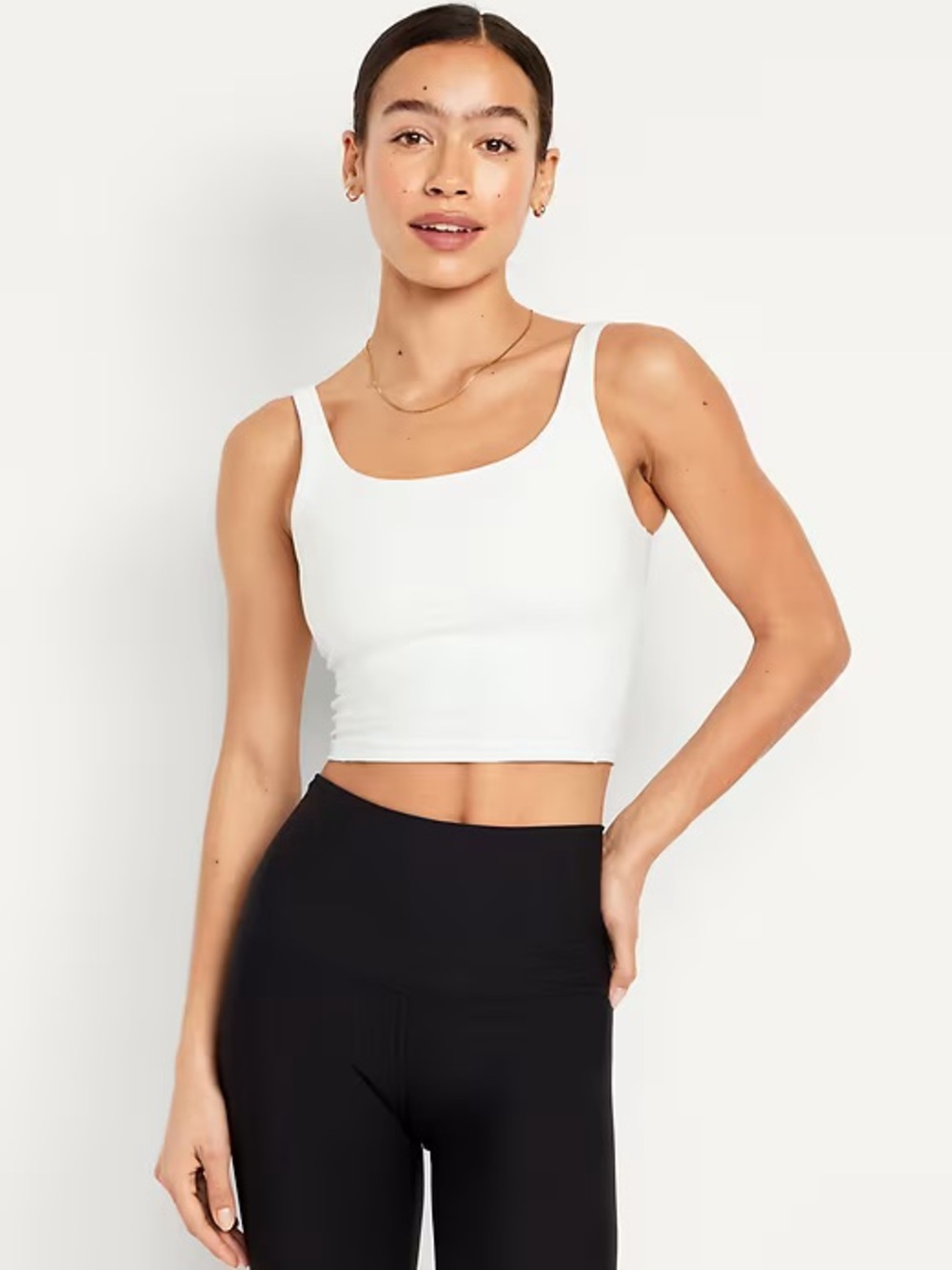 Old Navy Light Support PowerSoft Longline Sports Bra
